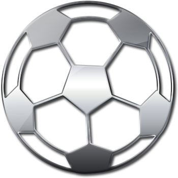 Neon Clipart Soccer Ball - Metal Soccer Ball (512x512)