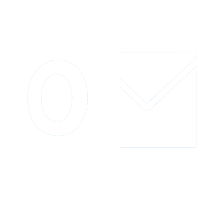 Microsoft Outlook 2010 Level - Outlook Logo White Png (400x393)