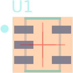 Maxim Electronics Max8515aezk T Footprint - Diagram (601x301)