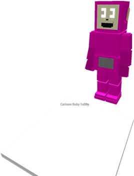 Cartoon Ruby Tubby Morph - Usb Flash Drive (420x420)