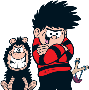 My Earliest Leftist Role Model - Dennis The Menace And Gnasher (640x360)