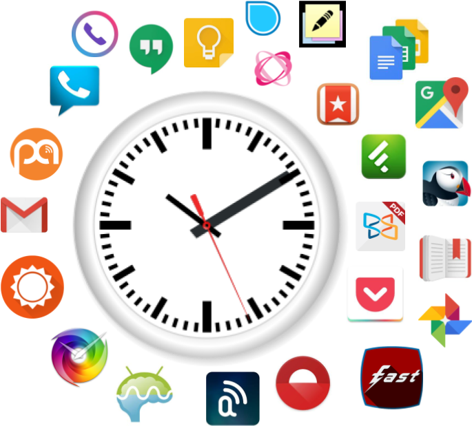 Top 24 Apps - Wall Clock (706x643)