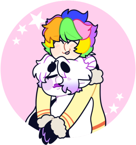 Im Love Both Of Them Askjbsafnl - Cartoon (500x500)