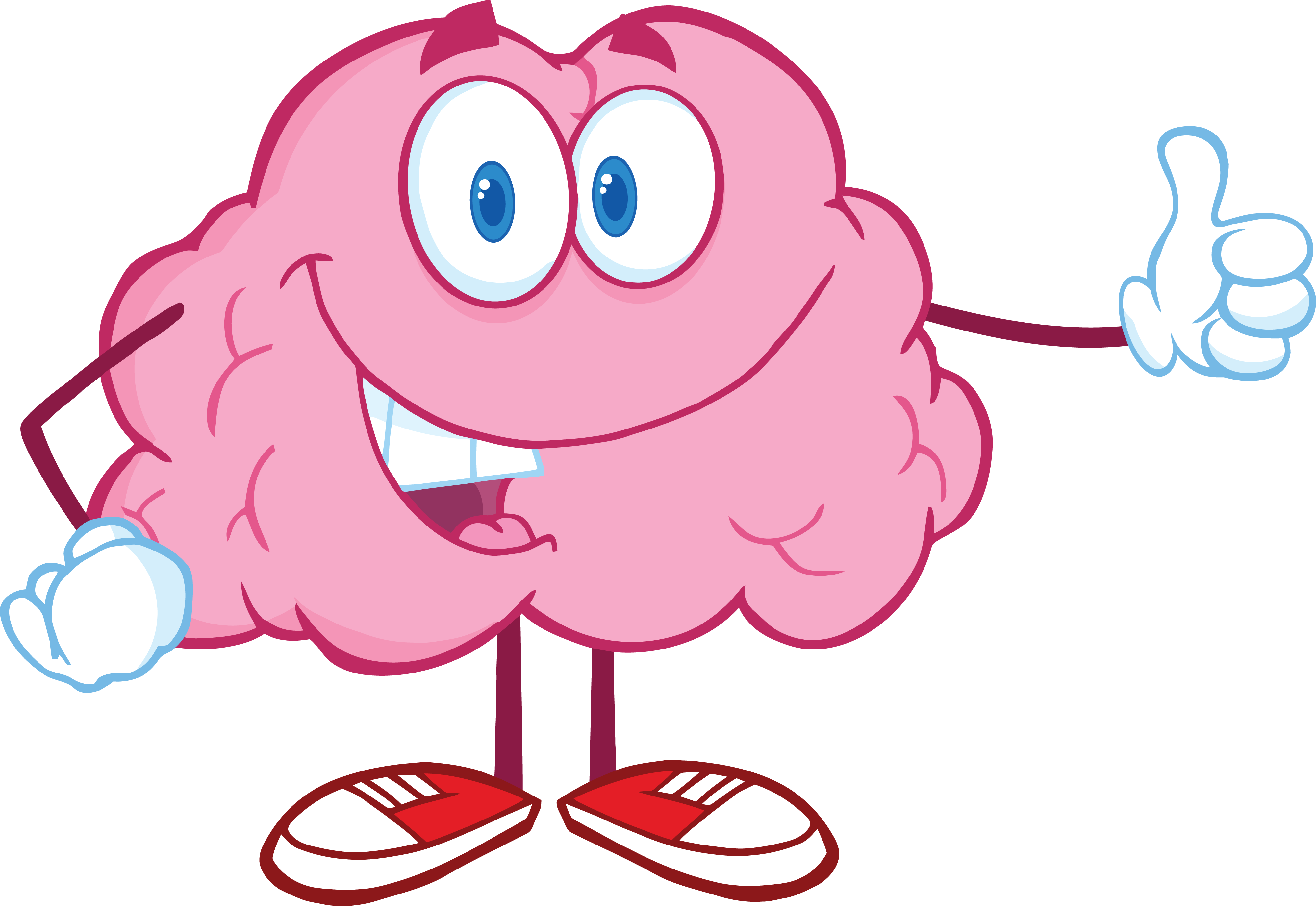 Brain Cartoon Clip Art - Brain Cartoon Clip Art (4000x2755)