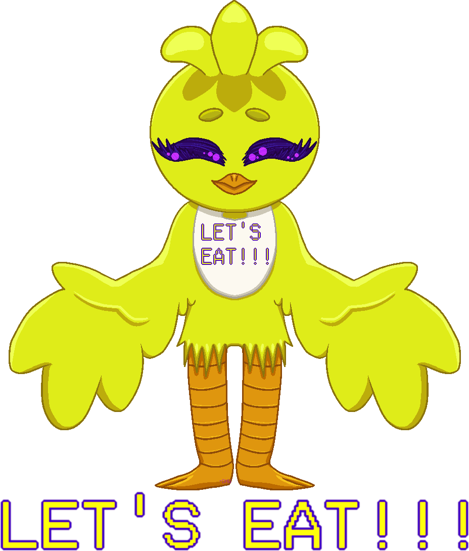 Chica The Chicken By Dragonheartwolf Chica The Chicken - Chica The Chicken Fanart (928x1090)