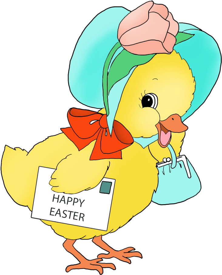 Chicken Dance Birthday Card Funny And Cute Easter Clip - Chicken (812x945)