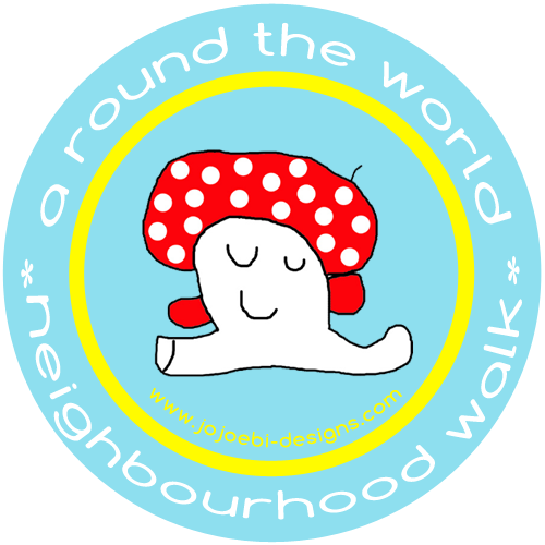 A Round The World Neighbourhood Walk Day - Badge (500x500)