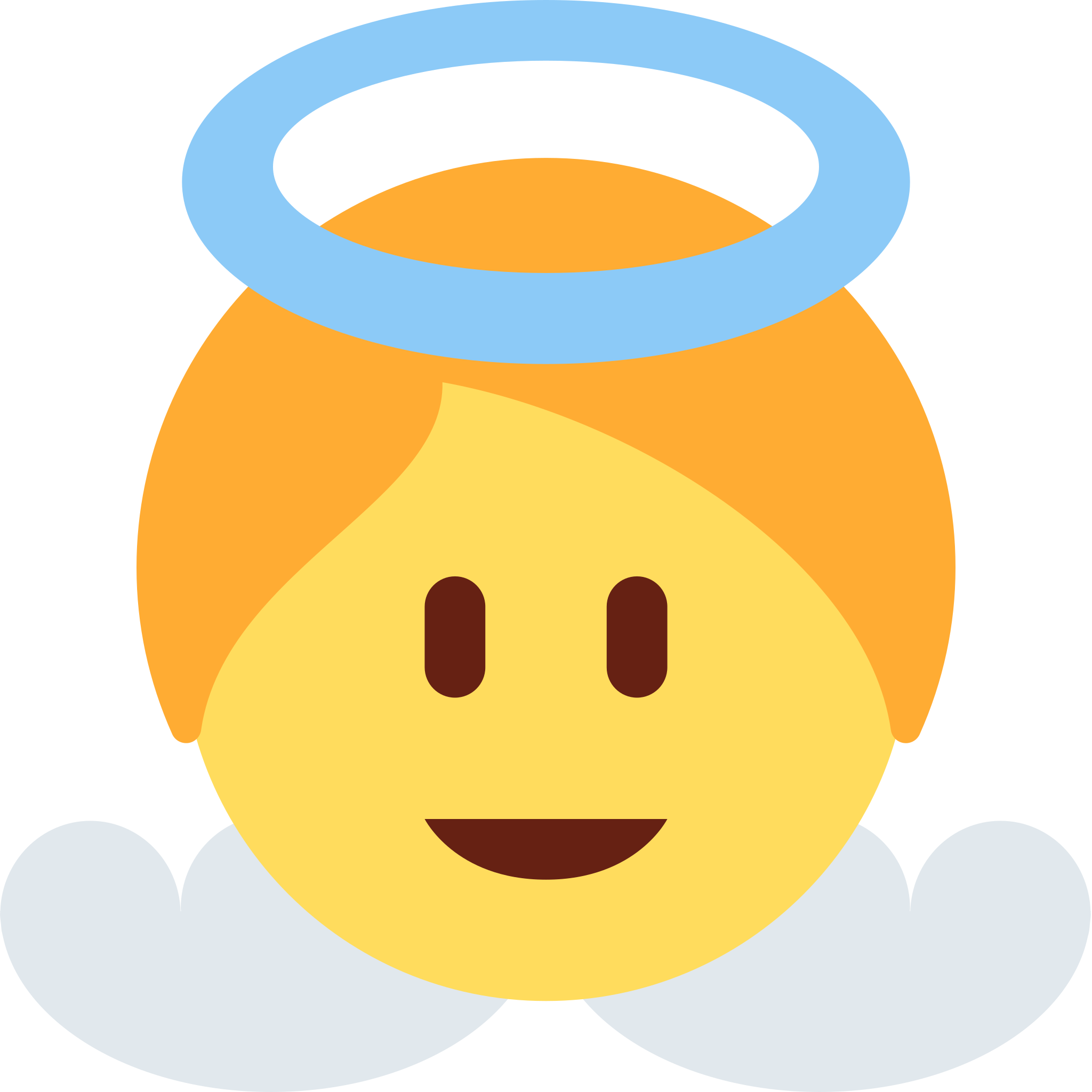 Baby Angel - Angel Girl Emoji (2048x2048)