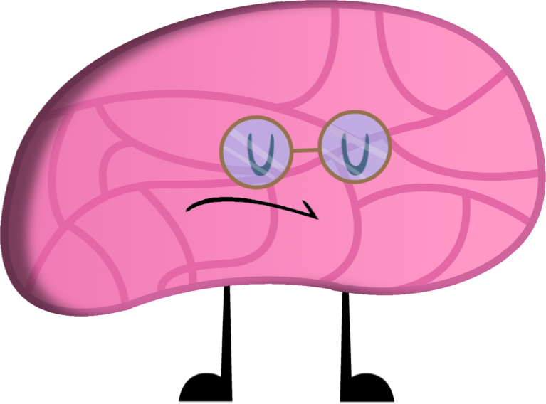 Brain - Bfdi Brain (767x568)