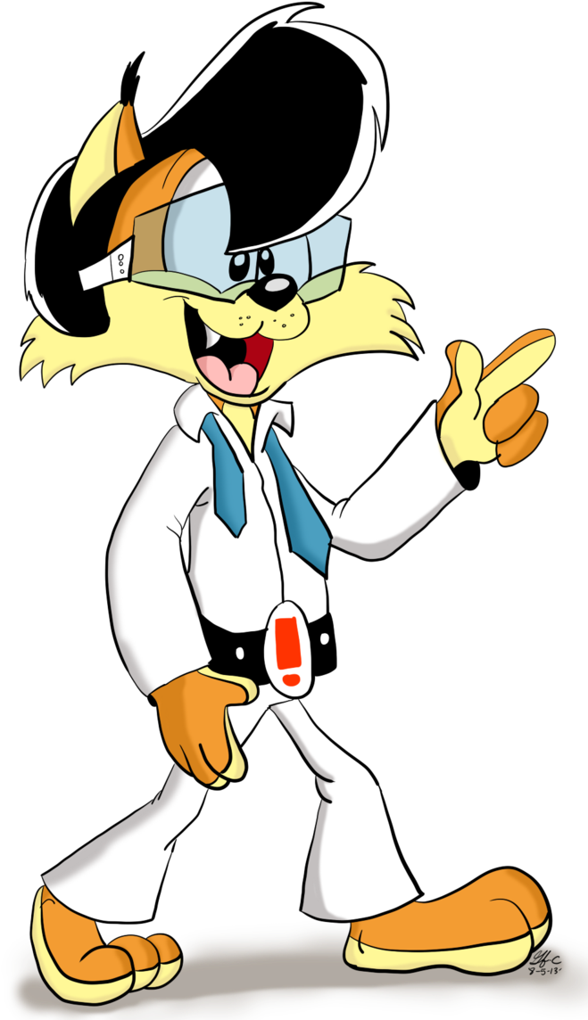 Bubsy-elvis Purrsley By Spongefox - Cartoon (677x1181)