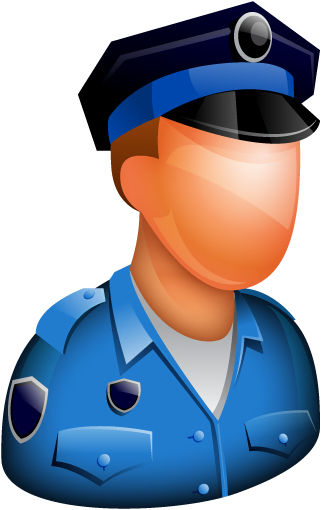 Policeman Icon - Police Icon Png (512x512)