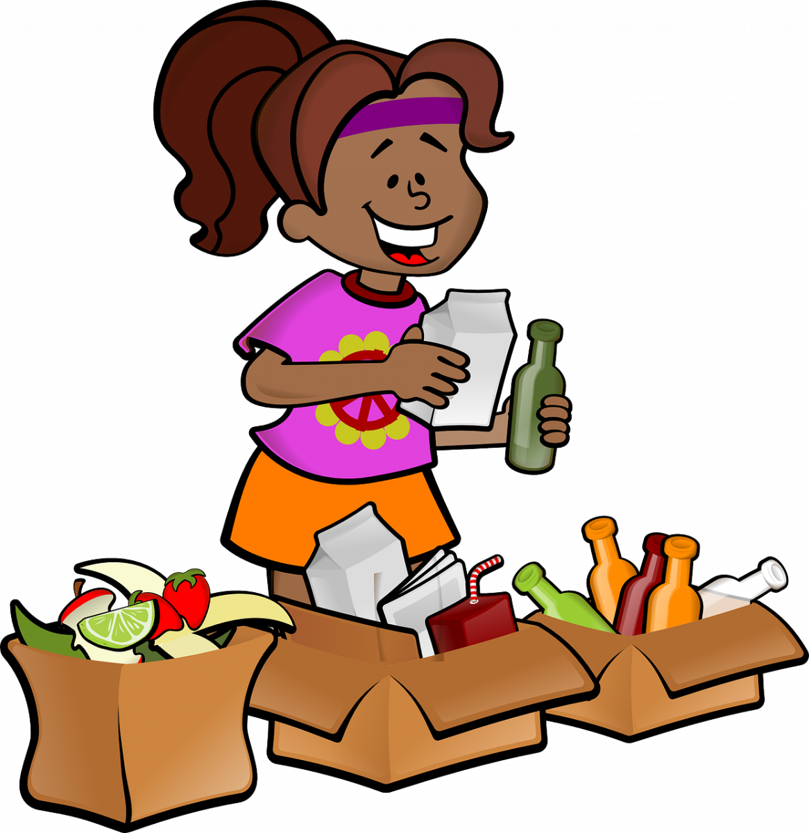 Get Involved In Earth Day - Recycling For Kids (1166x1200)