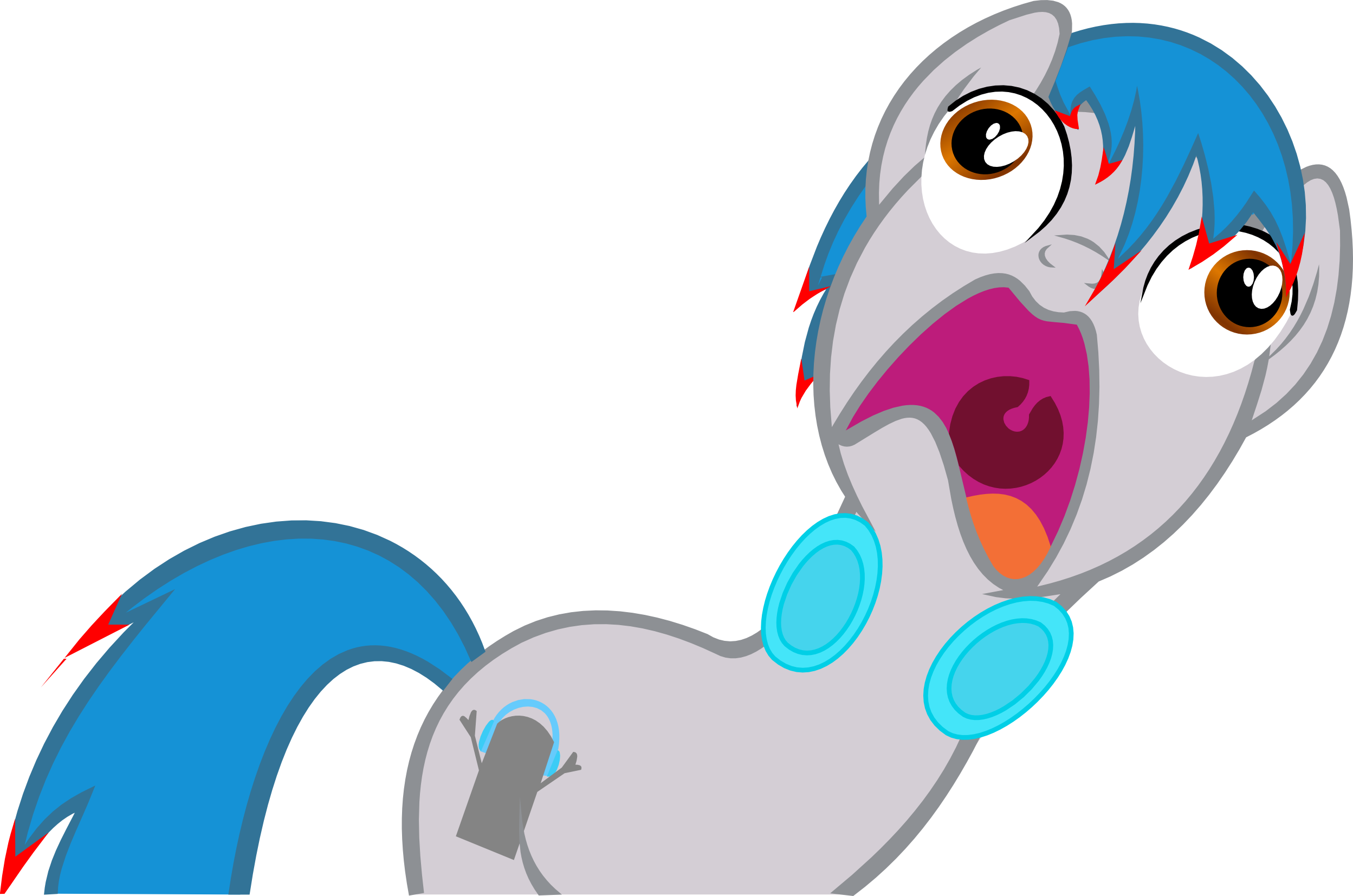 The Living Derpstone By Gray-gold - My Little Pony The Living Tombstone (2497x1654)