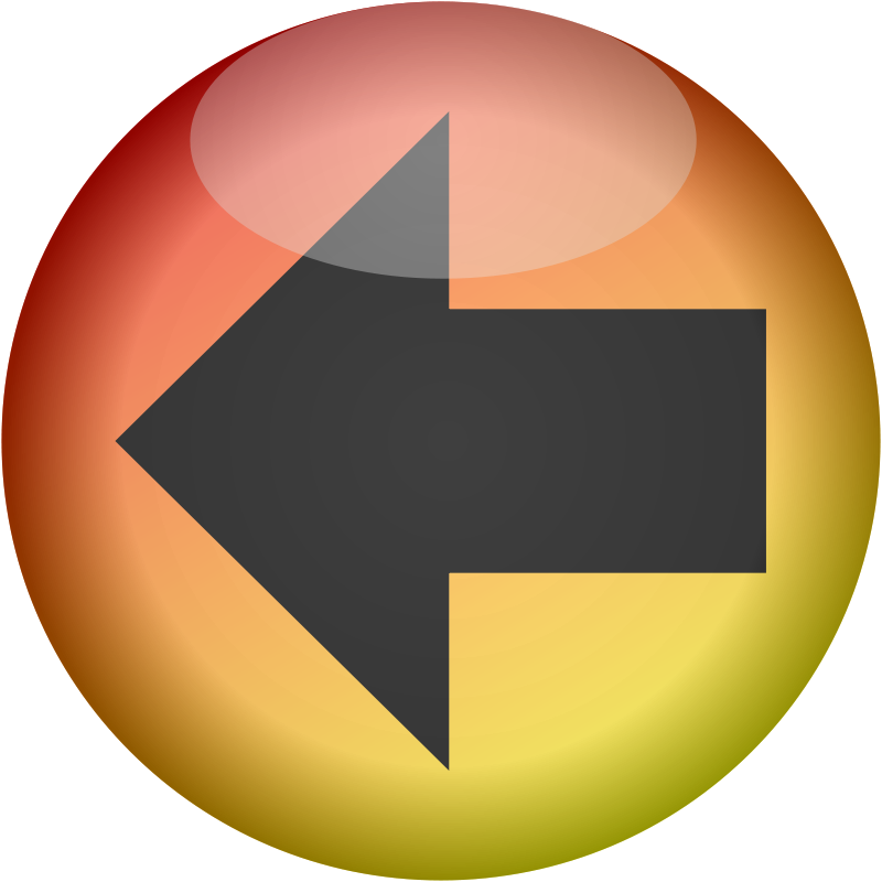 Similar Clip Art - Button Back Png (800x800)