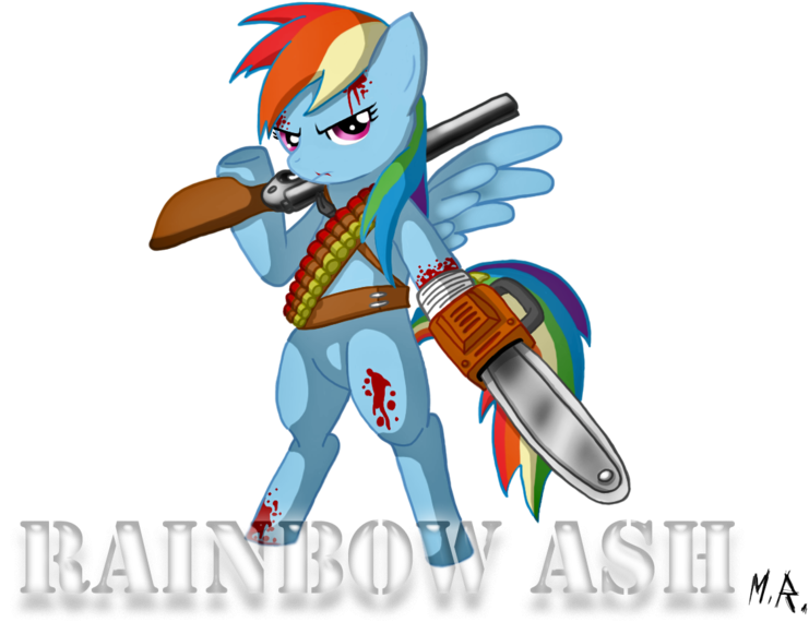 Shadowninja976, Ash Williams, Blood, Boomstick, Chainsaw, - Ash Williams (767x600)
