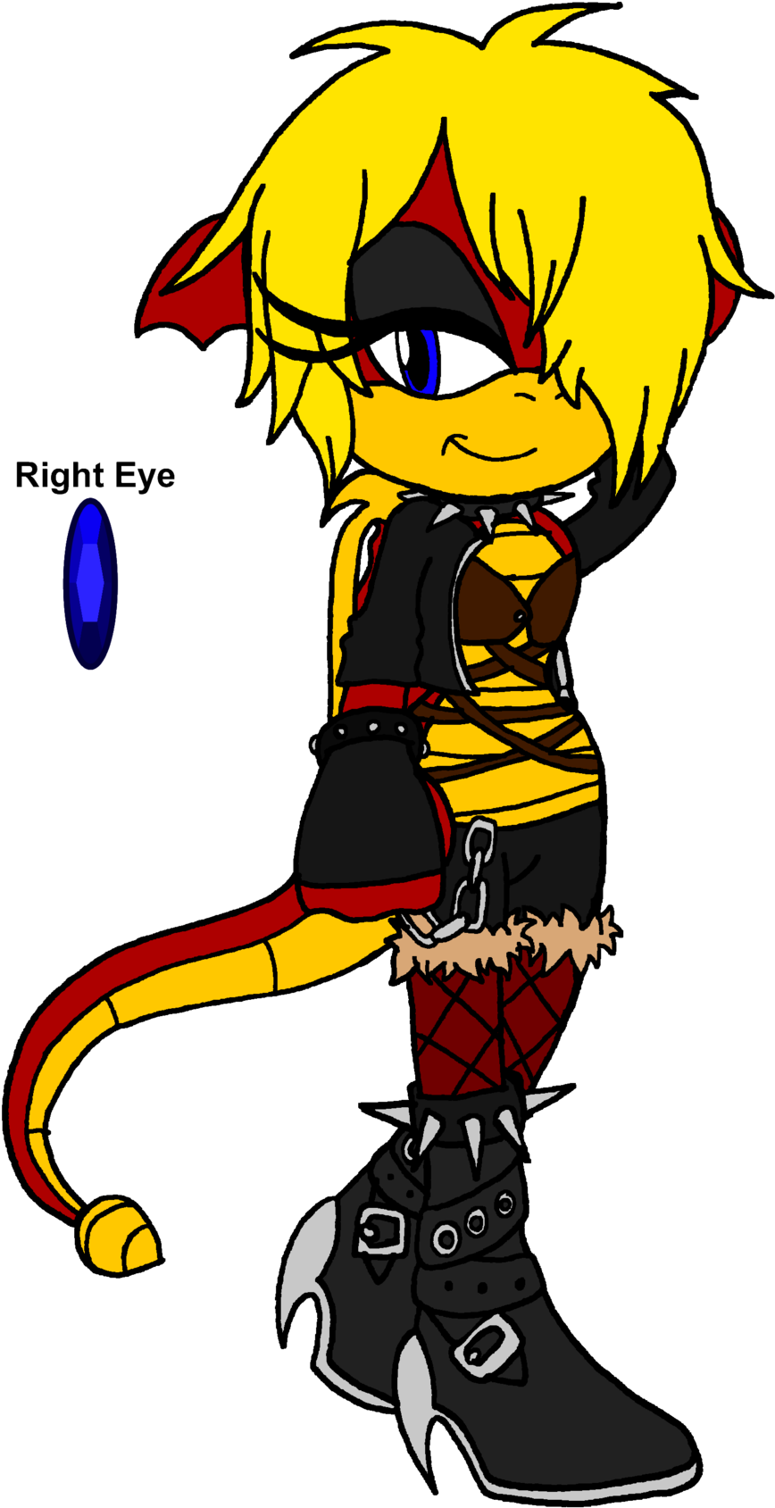 Evil Brittany By Dragoheart96 - Cartoon (1024x1705)