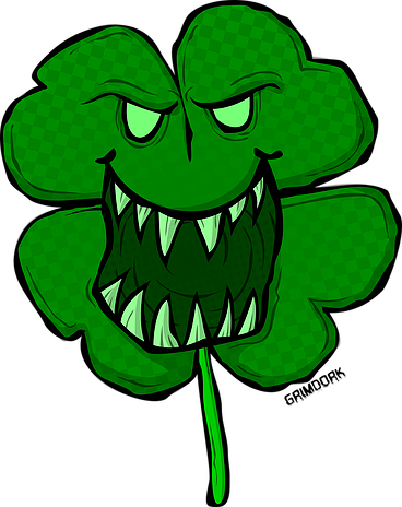 Monster Plant Vector Art By Grimdork - Cartoon (368x464)