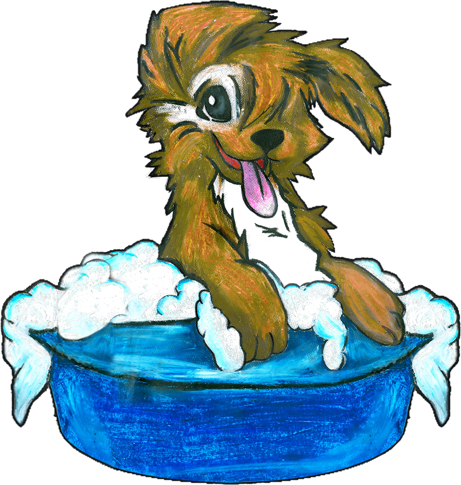 Park 'n Bark Mobile Pet Salon Mobile Pet Grooming Is - Cartoon (949x999)