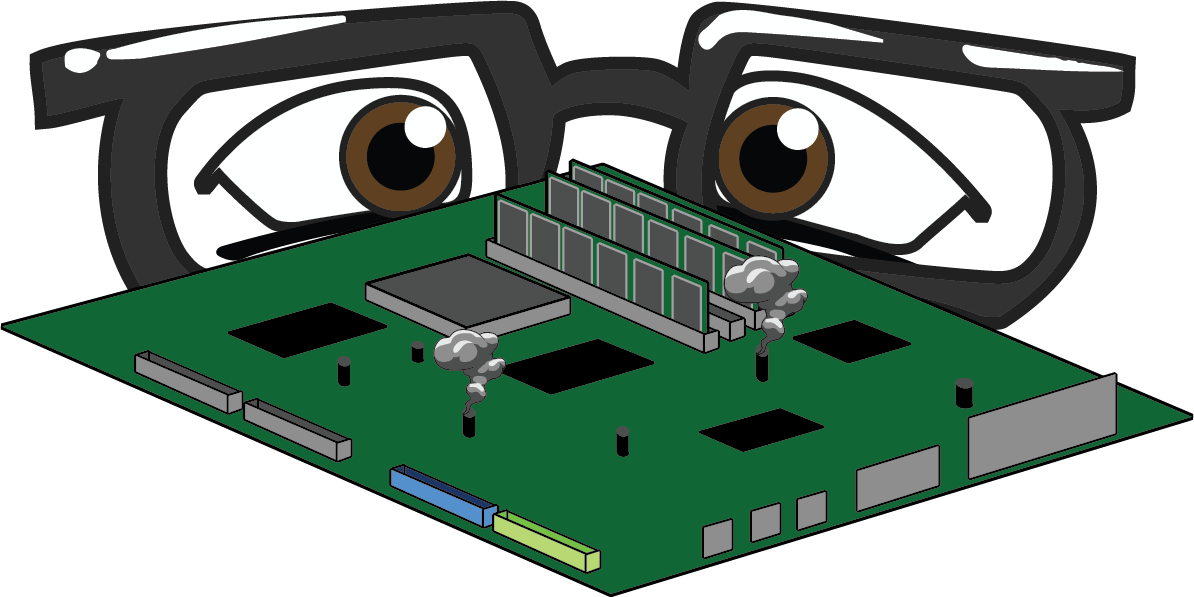 Motherboard Repair Articles - Motherboard Cartoon (1194x597)