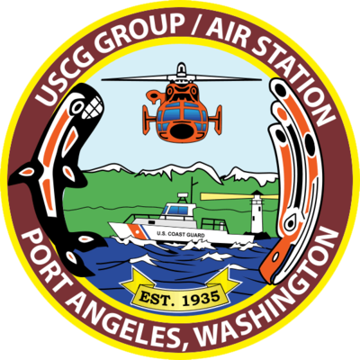 Unit Patch Cgas Port Angeles - Coast Guard Port Angeles (400x400)