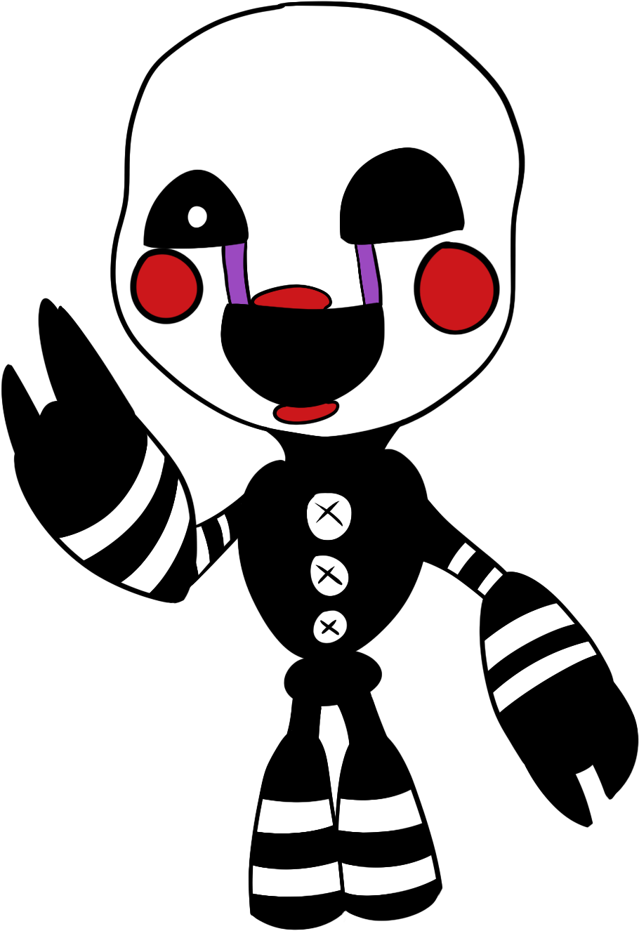 Fnaf Chibi Puppet By Alienkittykun On Deviantart - Chibi Puppet Fnaf