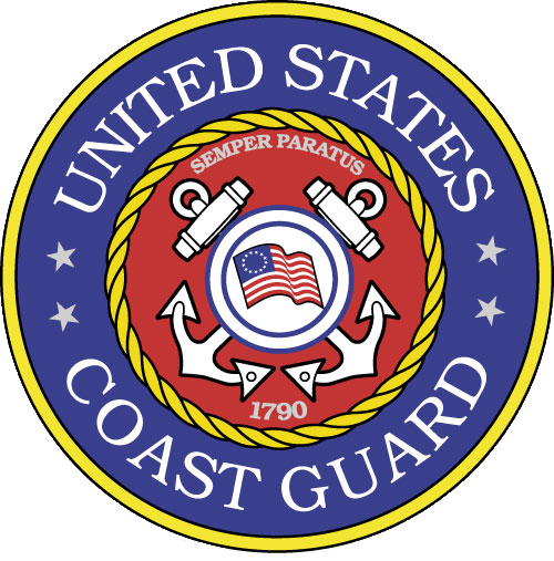 Coastguard Fop Members Pawtucket Fop - United States Coast Guard Logo (500x507)