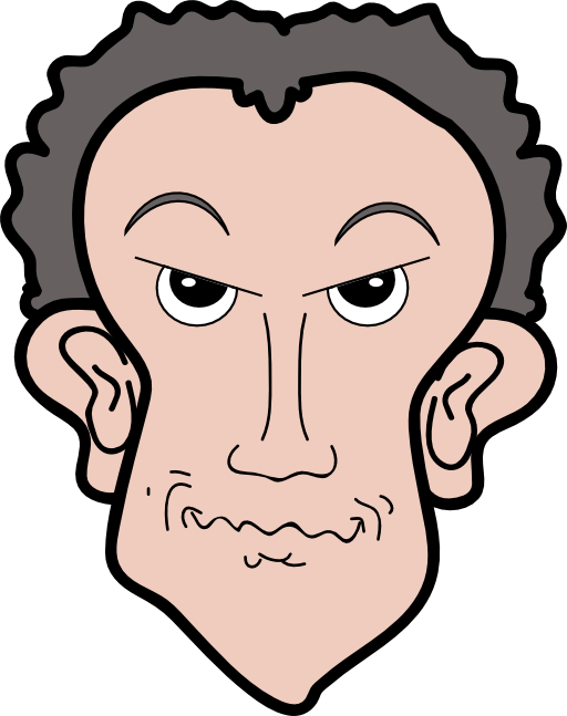 Evil Man Clipart I2clipart - Evil Man Clipart (512x647)