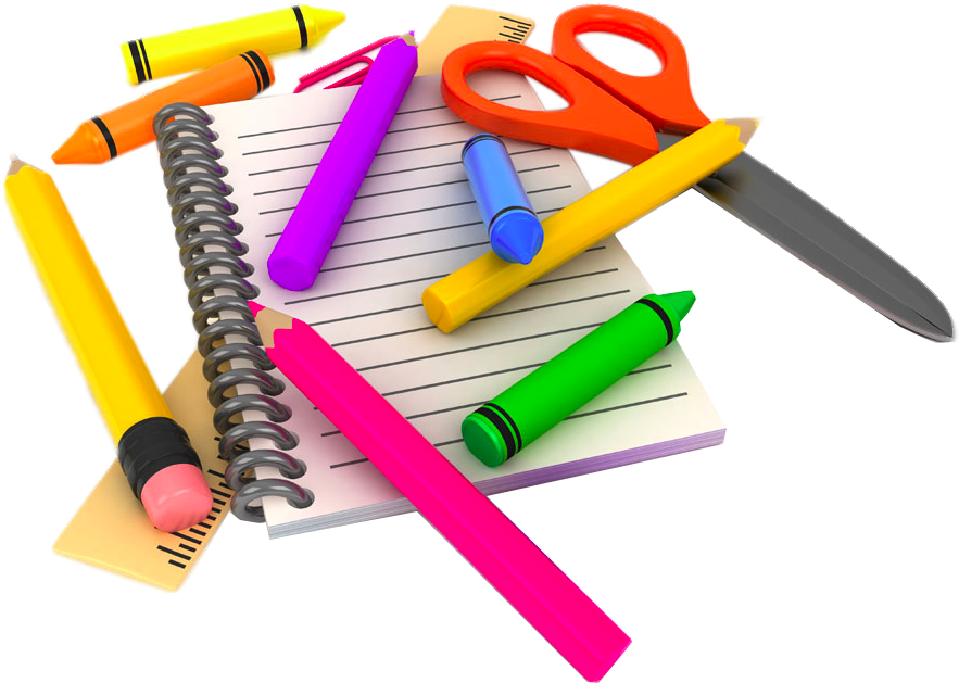 School Supplies Education Clip Art - School Supplies Education Clip Art (1000x750)