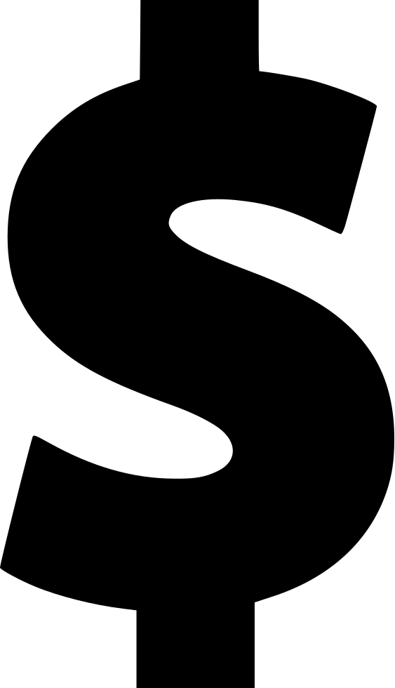 Dollar Sign Comments - Dollar Sign Vector Png (563x980)