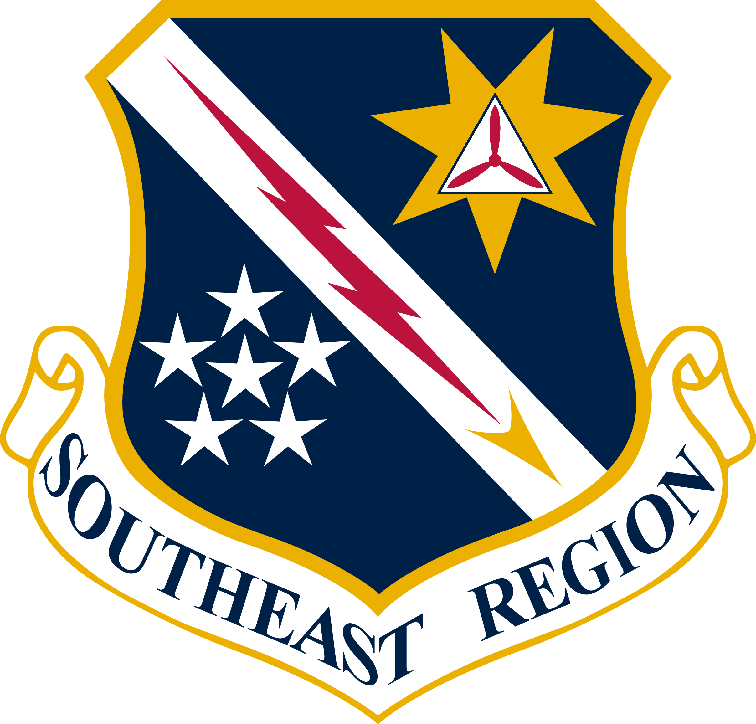 Heraldry Of Region Shield - Air Force (2415x2313)