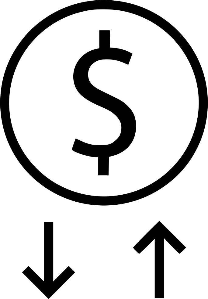 Dollar Sign Coin Transactions Arrow Up Down Comments - Dollar Sign Coin Transactions Arrow Up Down Comments (684x980)