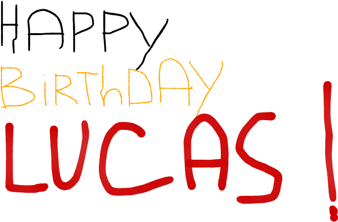 Happy Birthday Lucas - Happy Birthday Lucas (880x484)