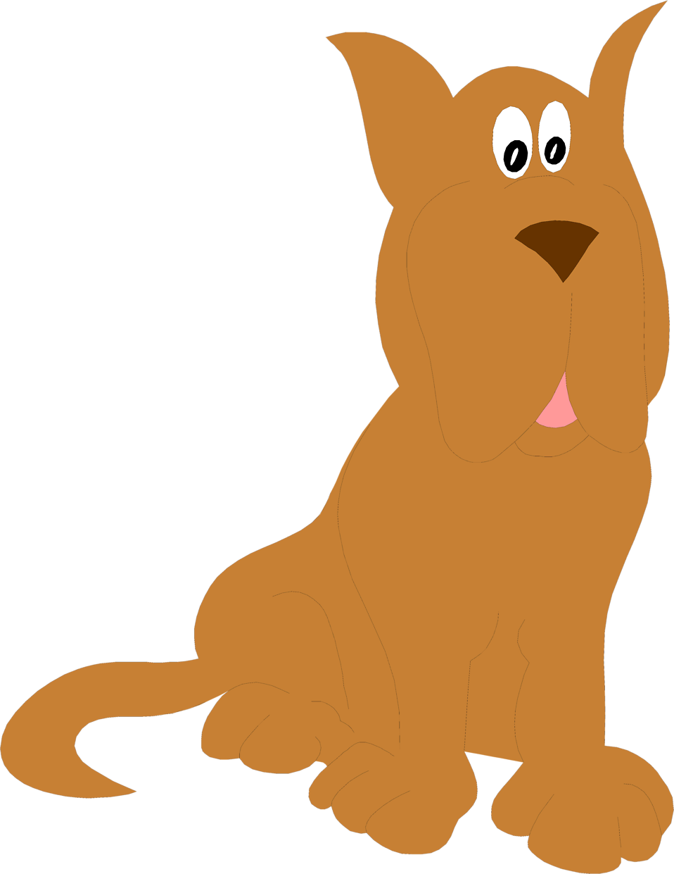 Dog Cat Puppy Clip Art - Dog Cat Puppy Clip Art (958x1241)
