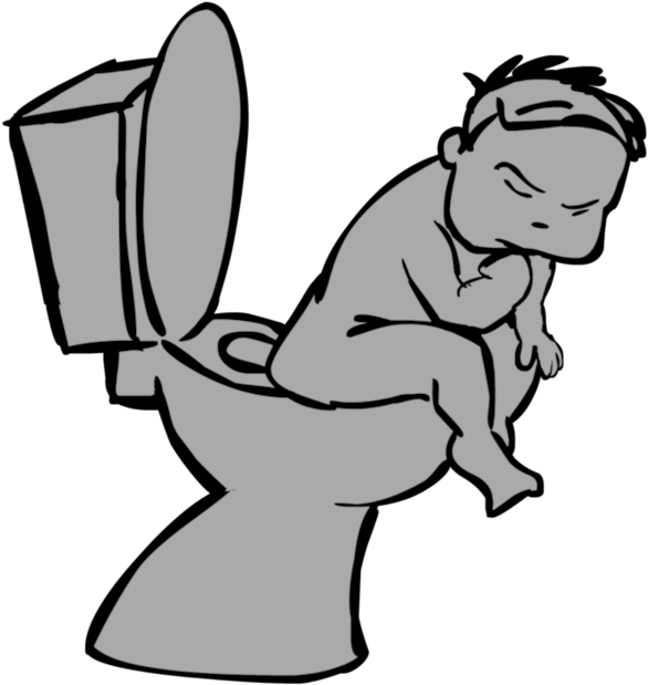 Potty Training By Ajoyant - Cartoon (894x894)