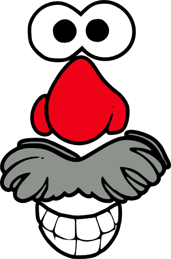 Toys, Personal Use, Mr Potato Head Face, - Highland Elementary School Mascot (345x521)