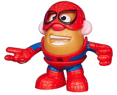 Picture - Mr Potato Head Mixable Mashable Heroes Spider Man (400x400)