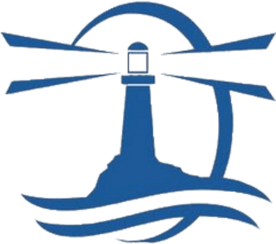 Clip Art Lighthouse - Black And White Lighthouse Clipart (400x400)