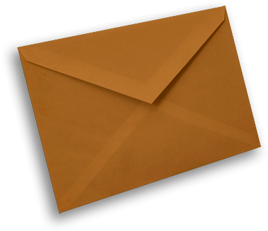 Message Clipart Brown Envelope - Envelope (400x336)