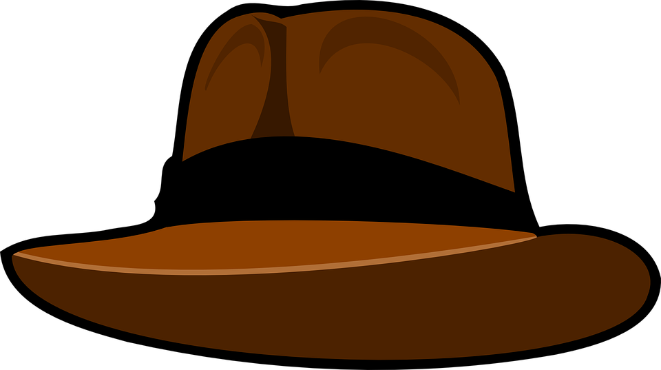 Indiana Jones Clipart Topi - Hat Clip Art (960x537)
