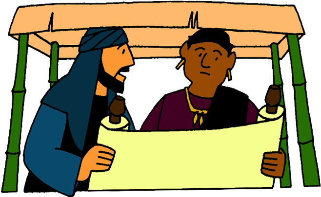 9 Philip And Ethiopian - Thw Ethopian Treasurer Clipart (700x467)
