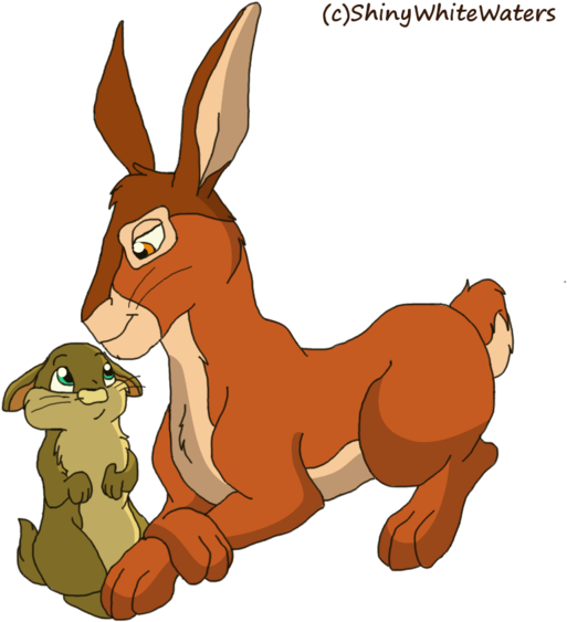 Hazel And Mallow By Sketch-shepherd - Watership Down Hazel (600x592)