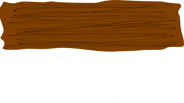 Wood Log Clip Art The Cliparts - Wooden Plank Vector Png (600x338)