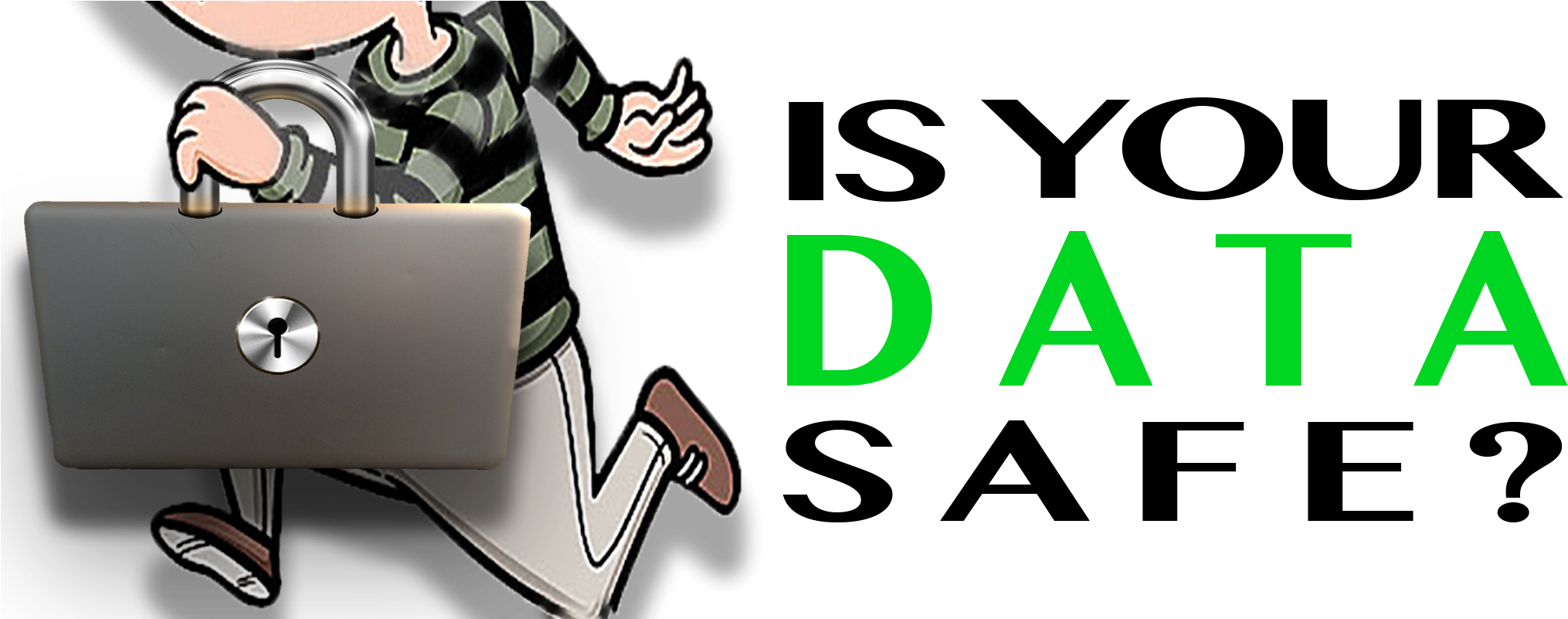 Data Security In Your Workplace - Illustration (2100x800)