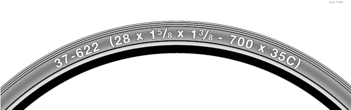 Tire-size Designations On The Side Of A Tire - Tire (700x233)