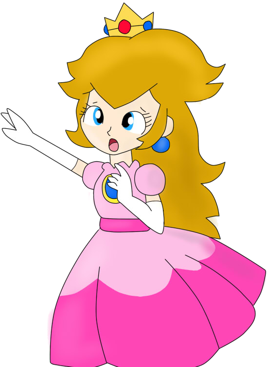 Princess Peach Clipart Old School - Princess Peach (1024x768)