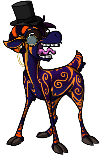 Chairbluepen, By Stupid Shepard & Alfafilly - Cartoon (469x724)