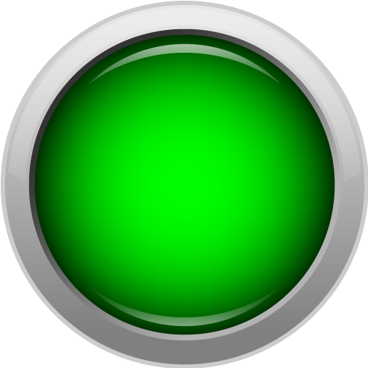 Green Button Icon Png (516x516)