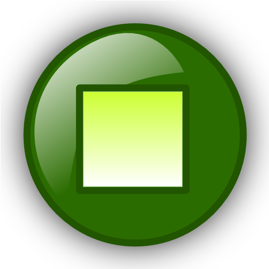 Start Stop Button Png - Green Stop Button Png (600x600)