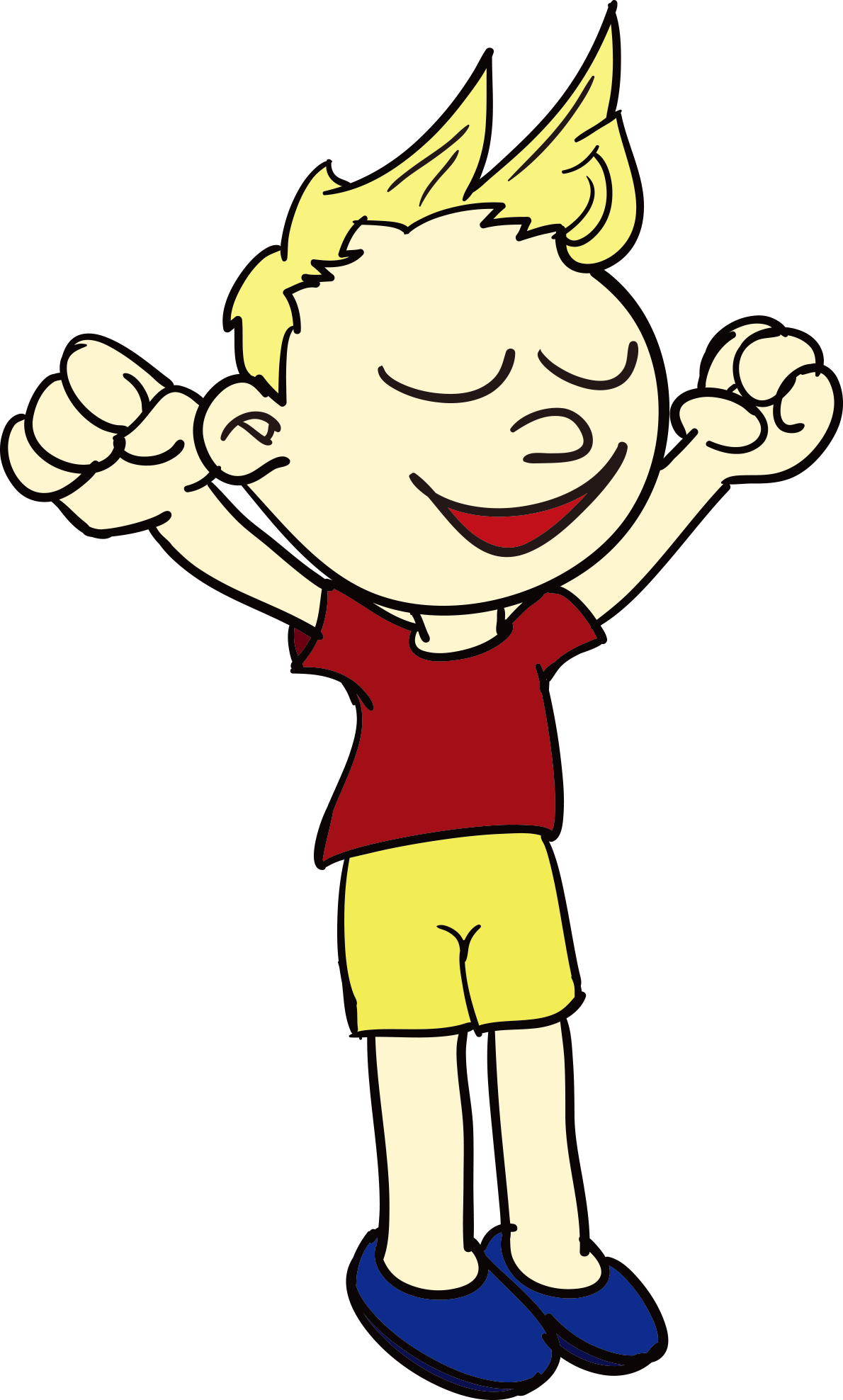Cartoon Happiness Clip Art - Cartoon Happiness Clip Art (1190x1976)