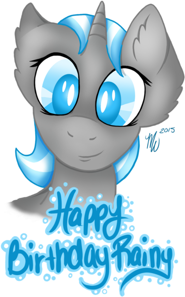 Happy Birthday By Mychelle - Cartoon (400x613)